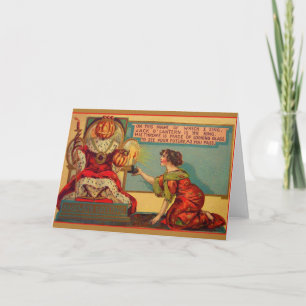 Cartão de Saudação de Halloween Vitoriano