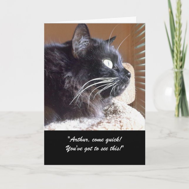 Cartão de Saudação de História de Merlin (Frente)