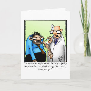 Cartão de Saudação de Humor de Aniversário Engraça