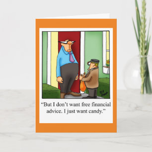 Cartão De Saudação De Humor De Halloween