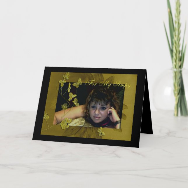 Cartão de Saudação de Imagem (Frente)