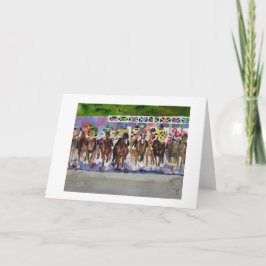 Cartão de Saudação de Kentucky Derby