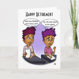 Cartão de Saudação de Lápis