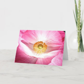 Cartão de saudação de Mandala Flor