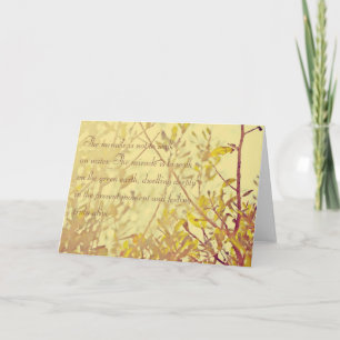 Cartão de saudação de milagres