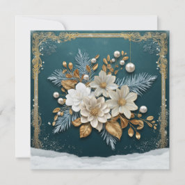 Cartão de saudação de natais vintages