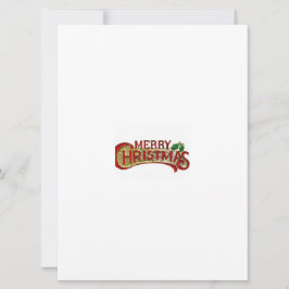 Cartão de Saudação de Natal