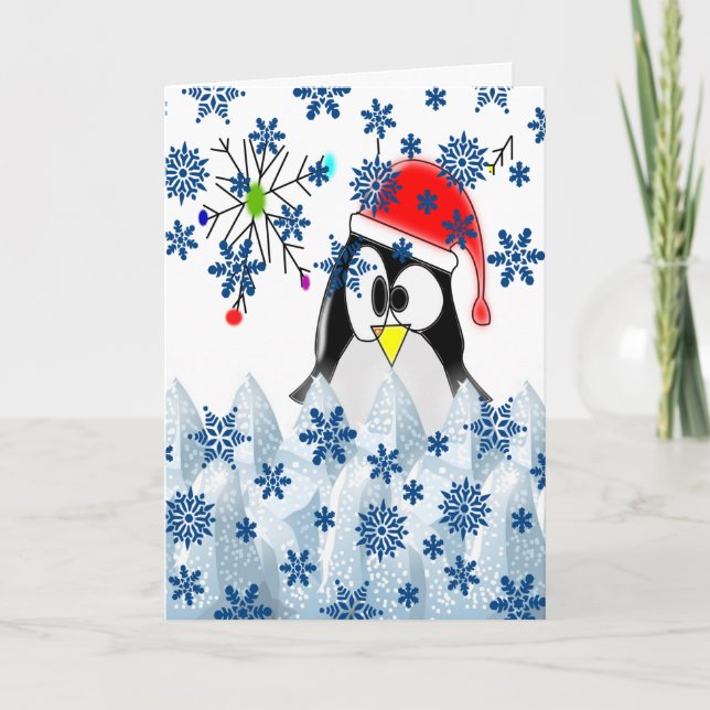 Cartão de Saudação de Natal (Frente)