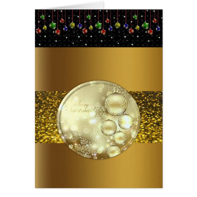 Cartão de Saudação de Natal (Frente)