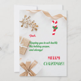 Cartão de saudação de Natal brilhante e feliz