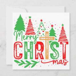 Cartão de Saudação de Natal Cristão