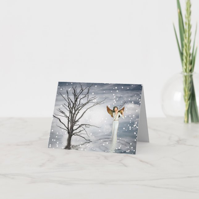 Cartão de Saudação de Natal de Jesus (Frente)