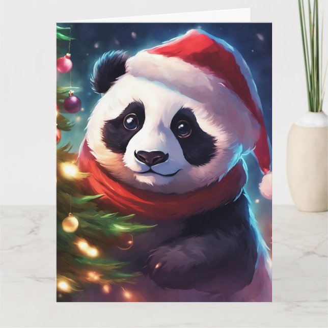 Cartão de Saudação de Natal Dobrado (Frente)