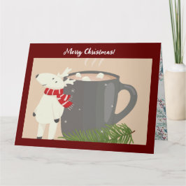 Cartão de Saudação de Natal Dobrado