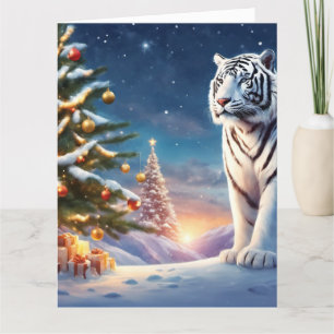 Cartão de Saudação de Natal Dobrado