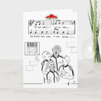 Cartão de saudação de Natal e Envelope "Bares Prat