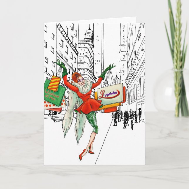 Cartão de Saudação de Natal nº 4 (dentro vazio) (Frente)