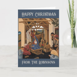 Cartão de Saudação de Natal Personalizado