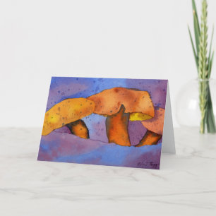 Cartão de Saudação de Odities da Natureza