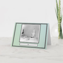 Cartão de saudação de oração de encorajamento