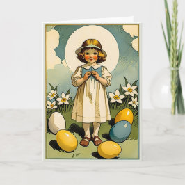 Cartão de saudação de Páscoa do Designer