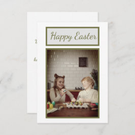 Cartão de saudação de Páscoa personalizado - Adici