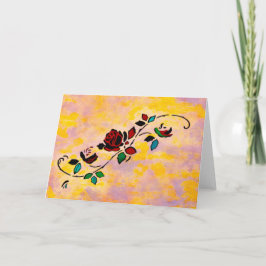 Cartão de Saudação de Peças de Paixão