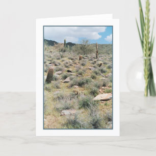 Cartão de Saudação de Pedras de Revisão