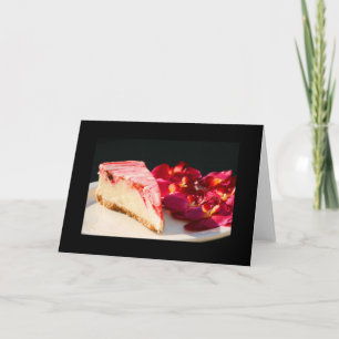 Cartão de Saudação De Queijo E Orquídeas De Morang