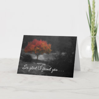 Cartão de Saudação de Reunião de Cores