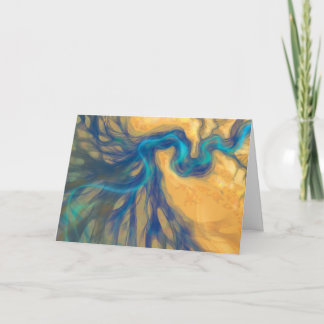 Cartão de saudação de rio