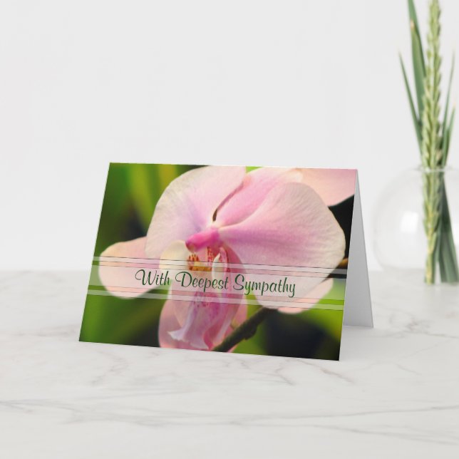 Cartão de Saudação de Simpatia (Frente)