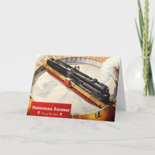 Cartão de Saudação de Steam Turbine da Pensilvânia