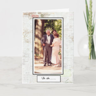 Cartão de saudação de suporte