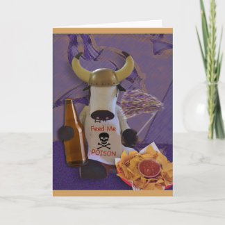 Cartão de saudação de vazio