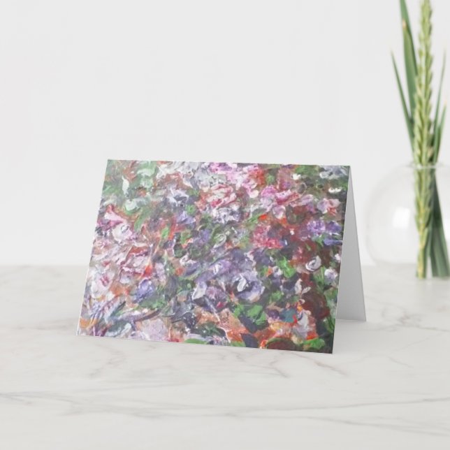 Cartão de saudação de vazio (Frente)