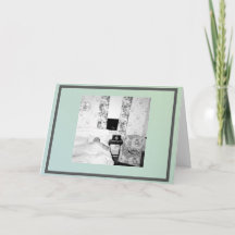 Cartão De Saudação De vazio Com Foto Engraçada.