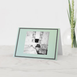 Cartão De Saudação De vazio Com Foto Engraçada.