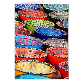 Cartão de saudação de Vazio de Potes cerâmicos pin