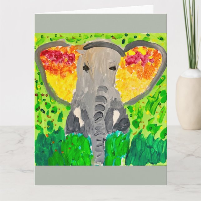 Cartão de saudação de vazio para qualquer ocasião (Frente)