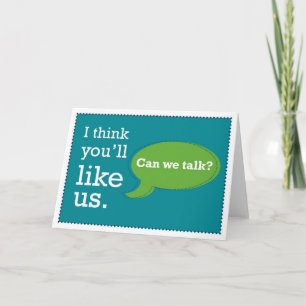 Cartão de saudação de vendas e negócios: Você vai 