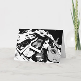 Cartão de Saudação de Violão - 001