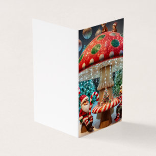 Cartão de Saudação: Design de Salão de Natal