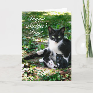 Cartão de saudação "Dia de as mães Feliz"