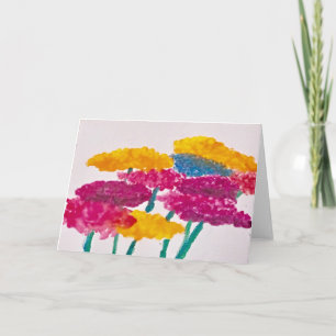 Cartão de Saudação Divertido Zinnia 2