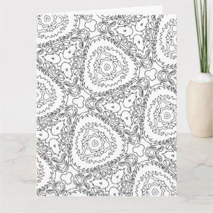 cartão de saudação do buquê tulip me