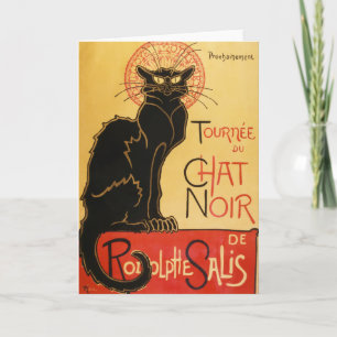 Cartão de Saudação do Chat Noir