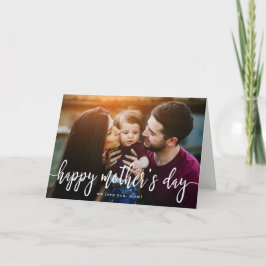 Cartão de Saudação do Dia de as mães de Fotografia