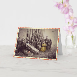 Cartão de Saudação do Dia De Los Muertos