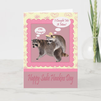 Cartão de Saudação do Dia de Sadie Hawkins